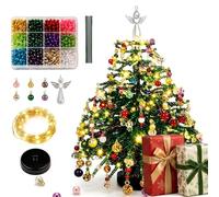 Kit De Sapin De Noël Perlé À Faire Soi-même, Kit De pour Sapin De Noël (A) | kit de loisirs créatifs en cristal pour décoration, Kit de mini sapin de Noël en perles à faire soi-même pour adultes