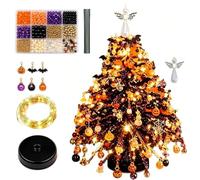 Kit De Sapin De Noël Perlé À Faire Soi-même, Kit De pour Sapin De Noël (C) | kit de loisirs créatifs en cristal pour décoration, Kit de mini sapin de Noël en perles à faire soi-même pour adultes