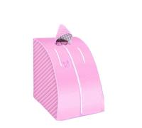 Kit de sauna à domicile, Tente portative de pièce de Sauna de vapeur avec le chapeau, support en métal fort d'acier inoxydable de SPA de bain amincissant sans Pot de vapeur(Pink)