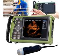 Kit De Scanner À Ultrasons Vétérinaire, Scanner À Ultrasons Vétérinaire/vétérinaire Portable, Avec Sonde 3,5 Mhz,écran Couleur Tft 5,6 Pouces, Pour Bovins, Chevaux, Porcs, Moutons