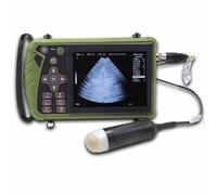 Kit De Scanner À Ultrasons Vétérinaire, Testeur Grossesse Portable Pour Animaux De Ferme, Avec Sonde 3,5 Mhz,écran Couleur Tft 5,6 Pouces,Pour Porcs Et Moutons Chats Et Pour Test Gestation