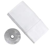 Kit de scellement pour fenêtres de climatisation portable - Fermeture mobile pour ventilation avec fermeture éclair - Empêche les échanges d'air et scelle l'isolation pour appartement, chambre, salle