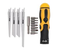 Kit de scie à main multiple, accessoires de scie alternative manuelle pour le travail du bois, métal, cloison sèche, plastique - D