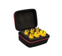Starrett KCS06001 Kit de scie cloche bimétallique sans fil, lot de 6