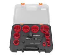 Kit de scie à trou universel 3/4 pouces à 2 1/2 po HSS Power Drill Accessoires pour la coupe en plastique en bois métallique