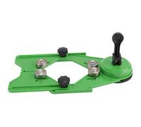 Kit de Scie Cloche DiamantéE 17 PièCes Ensembles de Forets avec Double Ventouses Fixation de Gabarit de Guidage de Foret Creux de