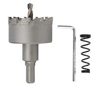 Kit de scie cloche en carbure, résistance industrielle, construction durable pour la coupe du métal dans des scénarios industriels professionnels, 10 pièces (φ51mm)