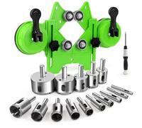 Kit de scie cloche - KZQ - 4-83 mm - Forte aspiration - Positionnement précis - Perçage facile