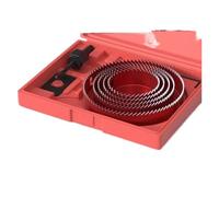 Kit De Scie Cloche Professionnelle Rouge - Ensemble De Forets For Le Travail Du Bois, For Cloisons Sèches, Luminaires Encastrés Et Bois(5pcs red)