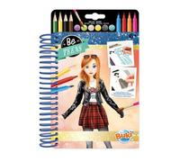 Buki - CM103 - Carnet de mode - Tenue rock