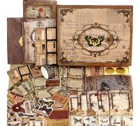 Kit De Scrapbooking,La Série Des Poèmes D'amour-Heure Du Crépuscule,Parfait Pour Les Matériaux De Bullet Scrapbooking,Planner Diy Artisanat Collage