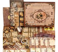 Kit De Scrapbooking,La Série Des Poèmes D'amour-Les Contes Des Bégonias,Parfait Pour Les Matériaux De Bullet Scrapbooking,Planificateur Diy Artisanat Collage