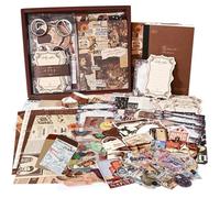 Kit de scrapbooking - SHIJH - A6 - 256 pages - 179 autocollants - Multicolore