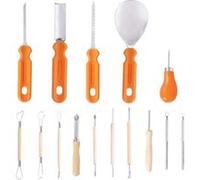 Kit de sculpture de citrouille acier inoxydable pour Halloween-Multicolore Multicolore G
