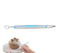 Kit de sculpture ergonomique en céramique - Ensemble d'outils de sculpture | et de moulage précis, pointes de modélisation solides en acier inoxydable, antidérapantes, poignées confortables |