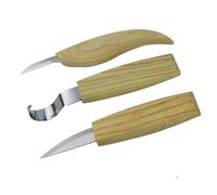 Kit de sculpture sur bois Couteau À Découper Le Bois, Ciseau En Acier Inoxydable, Coupe-bois Tranchant, Ciseaux Gouge, Bricolage, Ensemble D'outils De Sculpture Sur(3pcs)