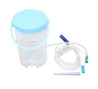 Kit de seau de lavement 1200ml Kit de lavement ménager portable pour le nettoyage des intestins de soulagement de la constipation