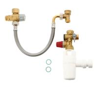 Kit de sécurité chauffe-eau - CALEFFI - KMIX - Raccordement 3/4"" - Laiton - ACS