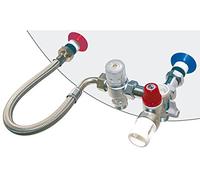 Kit de sécurité pour chauffe-eau électrique vertical - avec groupe siège inox
