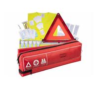 Kit de sécurité pour voiture avec trousse de secours, triangle et gilet Lescars