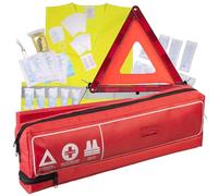 Kit de sécurité pour voiture avec trousse de secours, triangle et gilet [Lescars]