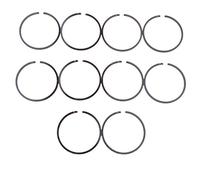 Kit de Segments de Piston 10 pièces, 34/35/37/38/40/42,5/44/45/46/47/50/52/54X1,2 mm Compatible with la tronçonneuse husquarna STIHL(47X1.2mm)