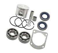 Kit de Segments de Piston 48 mm Compatible avec Le Joint d'étanchéité de palier de Vilebrequin 61 W, référence OEM 503539002