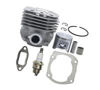 Kit de Segments de Piston, Cage de palier et Joint for Cylindre Rond de 48 mm, Compatible avec Les Moteurs de tronçonneuses 365 et 362.