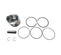 Kit de segments de piston de 90 mm pour moteur 190F GX420 6,0 KW-6,5 kW avec goupille de piston, 5 anneaux, 2 clips