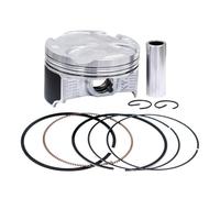 Kit de segments de Piston de moteur de moto, alésage STD + 50 + 100, taille 76mm 76.5 77mm CBR250 2011 2013 CRF250L 2013 2016 CBR 250(1Set 77mm)