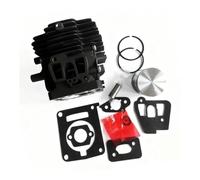 Kit de Segments de Piston et de Cylindre 40 mm Compatible avec Les tondeuses FS460, FS460R, FS460C, FS460RC et FS460. Pièces détachées for tondeuses.