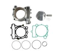 Kit de segments de piston et joints de culasse 77 mm compatible avec KX250F | Compatible avec les KXF250 2009-2016 ; comprend les segments d'alésage et les joints standard.
