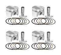 Kit de Segments de Piston for Moteur de Moto, alésage Standard 55 mm ~ 56 mm, adapté aux modèles CB400 CB-1 VTEC400 CB400SF CBR400 VFR400 NC23 NC31(1Set 56mm)