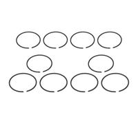 Kit de segments de piston pour tronçonneuse Stihl MS440 MS441 044 TS410 TS420, 50 x 1,2 mm, construction durable, 10 pièces noires