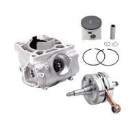 Kit de segments Piston vilebrequin, alésage moteur moto 58mm, bloc-cylindre d'air adapté for TE150 TE 150 SX XCW Accessoires(Cylinder)