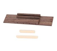 Kit de selle de chevalet en palissandre pour ukulélé, 4 cordes et sillet de rechange
