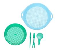 Kit de Semis et Repiquage Manuel avec Manche Allongé en Plastique | Précision de Semis Améliorée, Manipulation Légère, pour Graines et Bulbes à Maison Exploitation