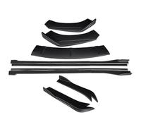 Kit De Séparateurs Pare-Chocs Avant pour Subaru pour Legacy 2010-2016, Extensions Jupes Latérales Et d'angle D'enroulement Arrière Becquet Latéral Voiture(Matte Black)
