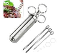 Kit de seringue d'injecteur d'assaisonnement pour viande, marinade, dinde, saveur nourriture, barbecue, (A1)