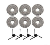 Kit de serpillère et brosse latérale de rechange compatibles avec aspirateur Dreame X50s Pro Matrix10 Ultra