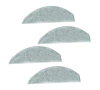 Kit de serpillère lavable pour Cecotec pour CONGA Y80 Y80 pour XTREME, 4 pièces, tampons de rechange en microfibre, pour aspirateur robot