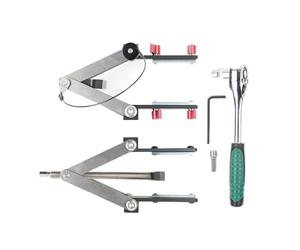 Kit de serrage à 4 voies - Outil de pression réglable à 4 voies | Dispositif de serrage réglable pour le travail du bois pour le collage des plateaux de table, des étagères et des composants