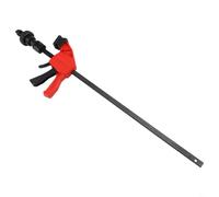 Kit de serrage de 40,6 cm pour trous de chien de 20 mm | Pinces d'établi horizontales et verticales avec pression latérale de 69,9 kg et 59,9 kg vers le bas | Matériau en nylon, coussinets non