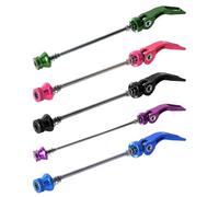 Kit de Serrage de Roue Rapide - Brochette à dégagement Rapide, matériel de Levier en, système de Fixation de moyeu de vélo | Design léger et résistant pour Le réglage de la Vitesse et Support