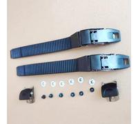 Kit de serrage de sangle de patin à roues alignées avec vis et écrous, sangle de patin à roulettes en polypropylène pièces de rechange pour réparation de sangle de boucle, pour fixation durable (A)