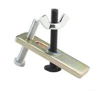 Kit de serrage pour machine à fraiser pour plaque de presse à graver - Pince d'arc en acier renforcé pour table T-Track 80 mm (B)