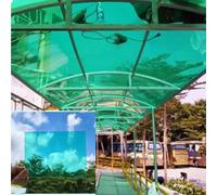 Kit de serre en polycarbonate, panneaux résistants aux UV, tôle de toit de 2 mm d'épaisseur, facile à découper, idéal pour l'extérieur, parfait pour les terrasses et les cloisons, 4 x