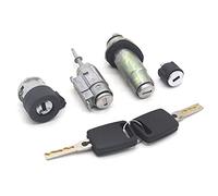 KIT DE Serrure Complet Interrupteur D'ALLUMAGE Porte Gauche Coffre Baril Cylindre 4D0905855G 4B0905851B Serrure antivol Voiture (Ensemble A6)