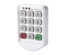 Kit de serrure électronique pour armoire - Sans clé - Avec mot de passe électronique - Clavier numérique - Numéro de porte