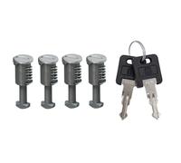 Kit de serrures antivol pour Barres de toit Menabo Omega - Tiger - Delta - Pro
